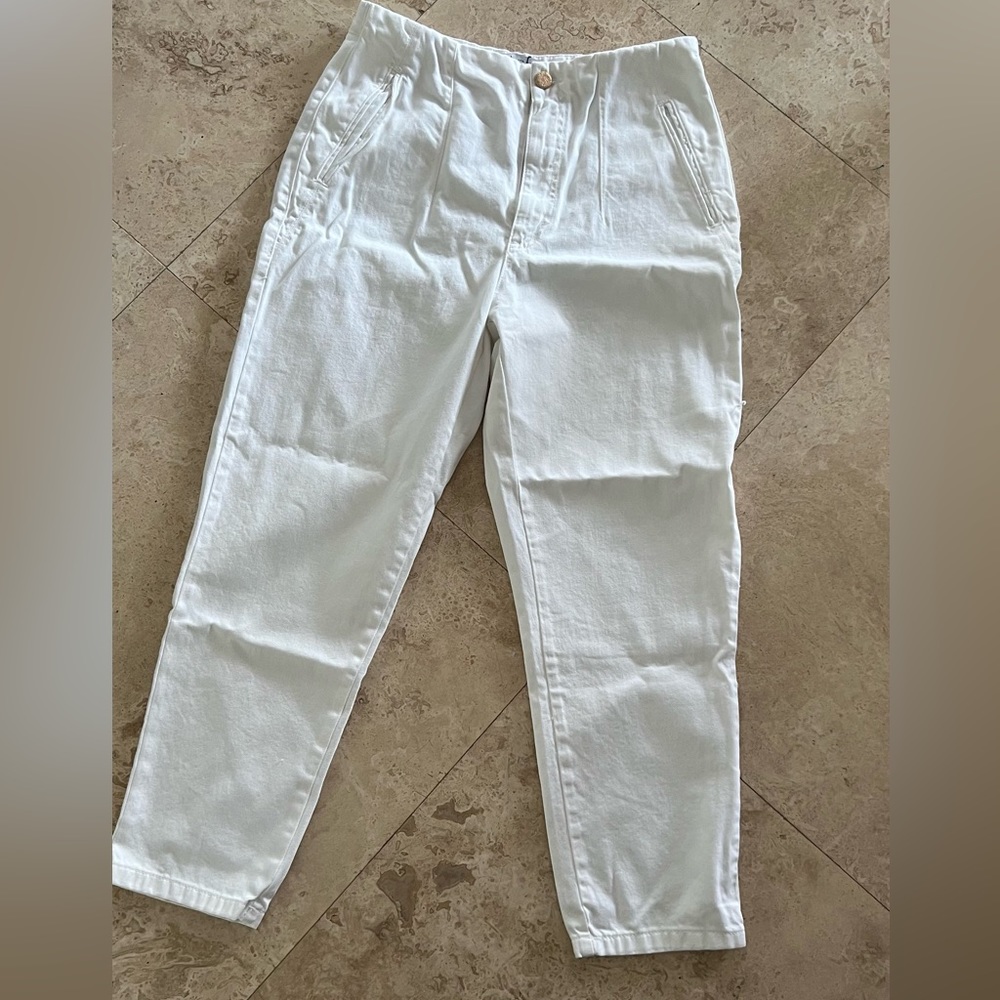 Zara white pants